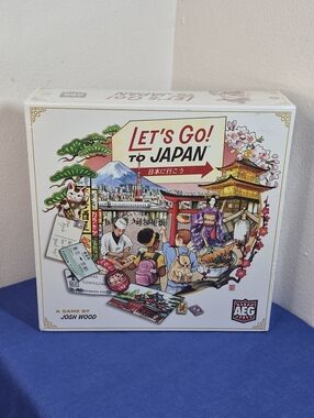 Let's Go! To Japan AEG Alderac A Game by Josh Wood Board Game New Sealed